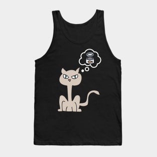 Hungry cat wants tuna Tank Top